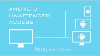 Mirror amp Control Multiple Unattended Android Devices with RemoteView Mobile [upl. by Alaikim164]