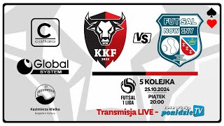 KKF Caffaro Global System Kazimierza Wielka vs GKS Futsal Nowiny  transmisja LIVE [upl. by Nahsin209]