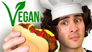 I wasted an hour cooking HORRIFYING VEGAN HOT DOGS [upl. by Nahsed58]