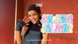 BINIPH  SALAMIN SALAMIN  Ally Basallote Dance Cover [upl. by Ijneb]