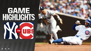 Yankees vs Cubs Game Highlights 9824  MLB Highlights [upl. by Billmyre151]