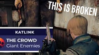 Resident Evil 4 but MY Viewers CONTROL THE VILLAGE [upl. by Aluino]