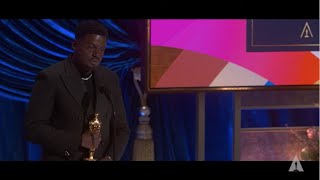 Daniel Kaluuya Wins Best Supporting Actor  93rd Oscars [upl. by Auohs]