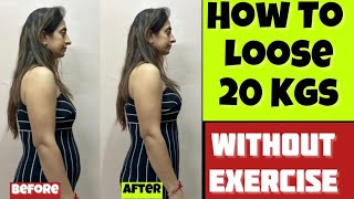 Loose 20 Kgs Easily At Home  Easy Diet Plan By Nisha Arora [upl. by Eibbil381]