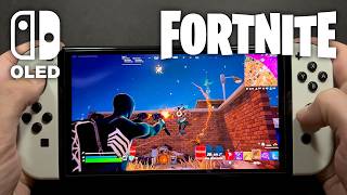 Fortnite on Nintendo Switch OLED 388 [upl. by Sira760]