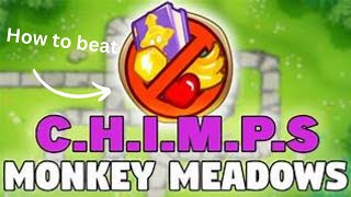 Tutorial on how to beat chimps on Monkey Meadows BTD 6 [upl. by Marissa591]