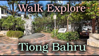 To Walk4K Walk and Explore Tiong Bahru Estate Singapore [upl. by Hinckley]