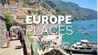 50 Best Places to Visit in Europe  Travel Guide [upl. by Maleen]