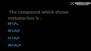 The compound which shows metamerism is [upl. by Evreh]