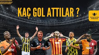 Kaç gol attılar  Osimhen  Dzeko  Icardi  Batshuayı  Immobile  Cenk [upl. by Thanasi439]