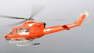 KNAUS Martin Flugrettung Martin 2 Bell 412 HP OEXYY [upl. by Adlar]