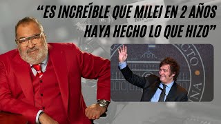 Lanata analizó la victoria de Javier Milei “Es increíble que en 2 años haya hecho lo que hizo” [upl. by Acinorej133]