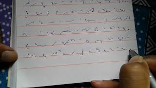 Dictation taking 60 wpm  Shorthand Learning [upl. by Yornoc]