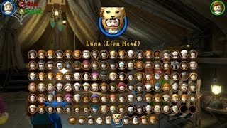 LEGO Harry Potter Years 57  All Playable Characters Including DLC Pack [upl. by Quita]