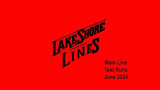 Main Line Test Runs [upl. by Atalanti]