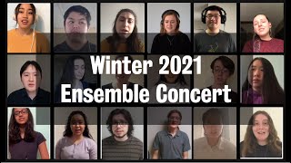 UWaterloo Winter 2021 Virtual Ensemble Concert [upl. by Goda]