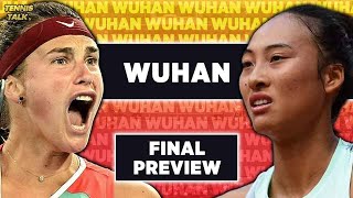 Sabalenka vs Zheng  WTA Wuhan 2024 Final  Tennis Preview amp Prediction [upl. by Keller949]