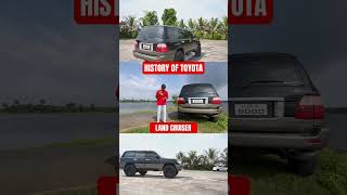 HISTORY OF TOYOTA LAND CRUISER youtubeshorts [upl. by Layney455]