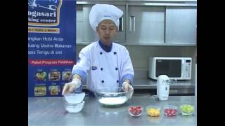 BOGASARI Membuat Fruit Tarlet bersama Chef Syah [upl. by Anined]