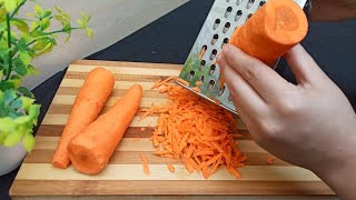 Carottes Râpées ‼️ Recette Facile Pour Préparer et Profiter du Bon Goût 👌🔝 Carrots Recipe [upl. by Bromley462]