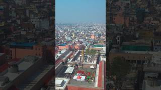 Beautiful aerial view of Kashi Vishwanath Temple Varanasi [upl. by Zulaledairam947]