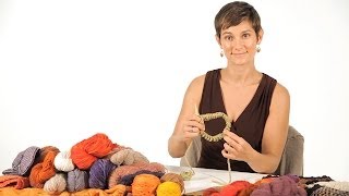 Easy Beginner Patterns  Circular Knitting [upl. by Adiuqram153]