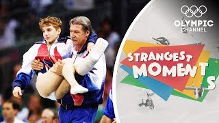 Kerri Strugs Unforgettable Determination to Win Gymnastics Olympic Gold  Strangest Moments [upl. by Eddana721]