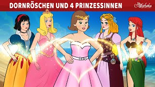 Dornröschen und 4 Prinzessinnen ✨  Märchen für Kinder  Gute Nacht Geschichte [upl. by Bijan]