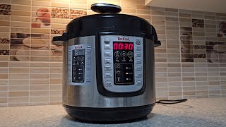 Tefal One Pot CY505E30 Moulinex CE505A10 58L6L 1200W Pressure Cooker  review test and cleaning [upl. by Alim]