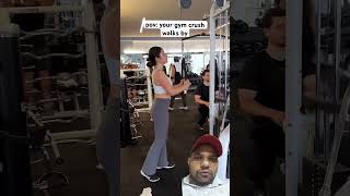 Gym time shorts motivation gymhumor gymshark funny gymcrush sofimanassyan relatable gym [upl. by Orferd]