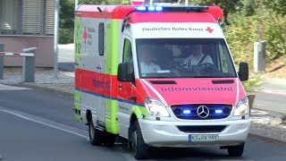 Intensivmobil DRK Kassel Rettungswache Klinikum [upl. by Anelehs]