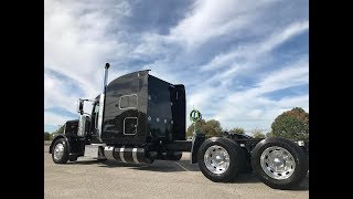 2018 Peterbilt 389 300quot Stand Up Sleeper Custom Under Drop Lighting [upl. by Retep]