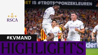 HIGHLIGHTS KV Mechelen  RSC Anderlecht  20242025 [upl. by Atnoek568]