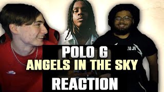 MY GOAT IS BACK  Polo G  Angels in the Sky Official Video Reaction [upl. by Zednanref136]