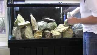 Fincasters Episode 50 Setting up an African Cichlid Aquarium [upl. by Haidabej]