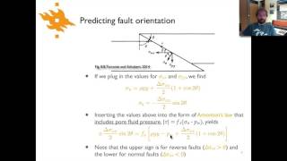 Geodynamics  Lecture 116 Predicting fault orientations [upl. by Ellehcsor]