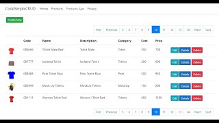 aspnet core MVC crud Pagination [upl. by Lepley]