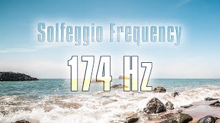 174 Hz  Solfeggio Frequencies ⭐⭐⭐ Grounded 🎵 Meditation Music [upl. by Whetstone]