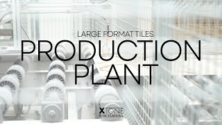 Worlds most automated plant for large format porcelain production  PORCELANOSA Grupo [upl. by Kaiulani]