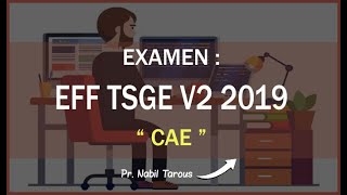 الجزء 1  تصحيح إمتحان OFPPT EFF TSGE V2 2019 quot Comptabilité analytique CAE quot [upl. by Schmitt]