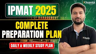 IPMAT 2025 Preparation Plan  How to prepare for IPMAT 2025 [upl. by Boot]