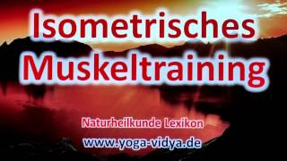 Isometrisches Muskeltraining [upl. by Zephaniah]