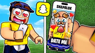 Jeffy Gets A GIRLFRIEND in Roblox SNAPCHAT [upl. by Haduj365]