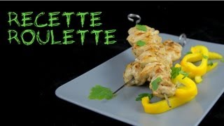 Recette  Chich taouk brochettes de poulet [upl. by Neel960]