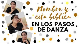 NOMBRE en los PASOS DE DANZA [upl. by Levan]