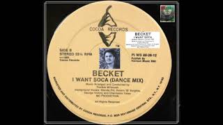 Dance mix amp I want soca BECKET Full single [upl. by Eenttirb]