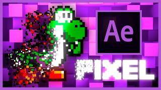 Desintegracion pixel en after effects [upl. by Nnyltiak900]