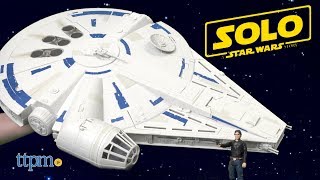 Solo A Star Wars Story Kessel Run Millennium Falcon from Hasbro [upl. by Gusella]