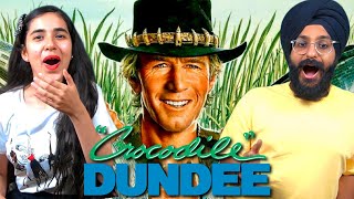 Crocodile Dundee 1986 is Hilarious First Time Watching Movie Reaction [upl. by Ennagroeg]