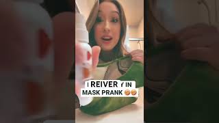 REIVER IN MASK PRANK🤣🤣pranks funny [upl. by Ranna]